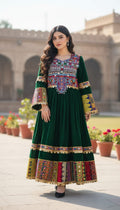 Regal Emerald Velvet Ensemble