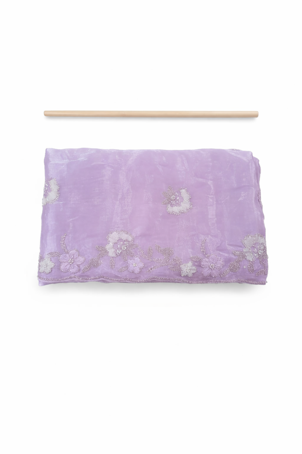 3 Pieces Pakistani Suit – Lavender Embroidered Chiffon Dress    ۳ ټوټې پاکستاني سوټ – د لېوندر رنګ ګنډل شوی لباس