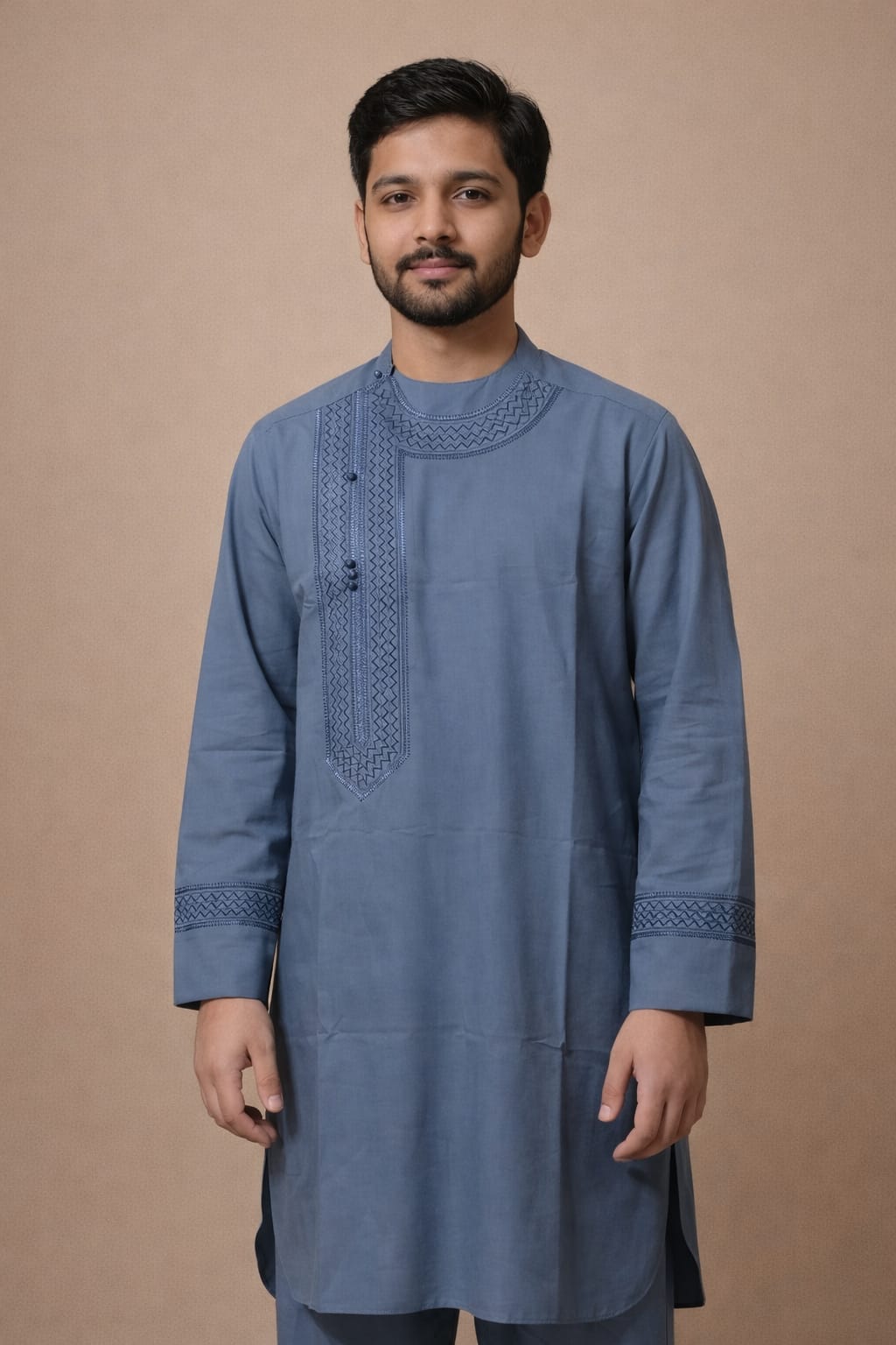 Traditional Afghani Blue Clothes
